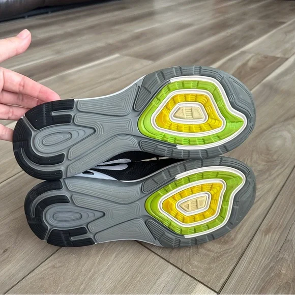 Nike LunarGlide 6 Women’s Running Shoes Black White Size 9 US 654433-001 - Picture 9 of 15